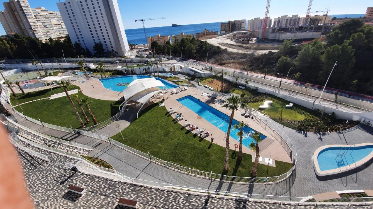 Sunny Morning Of Costa Blanca - Sunset Waves Benidorm Apartment Exterior foto