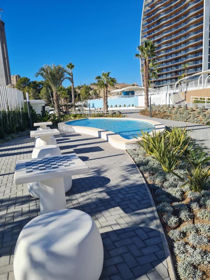 Sunny Morning Of Costa Blanca - Sunset Waves Benidorm Apartment Exterior foto